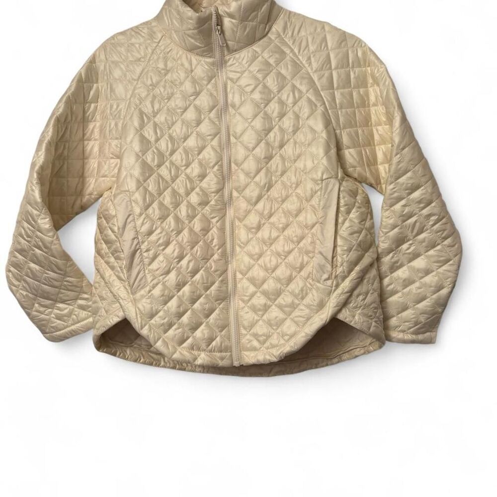 Copper-key Women's Cream Quilted Jacket M